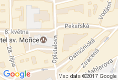 mapa - Opletalova 6, 779 00 Olomouc